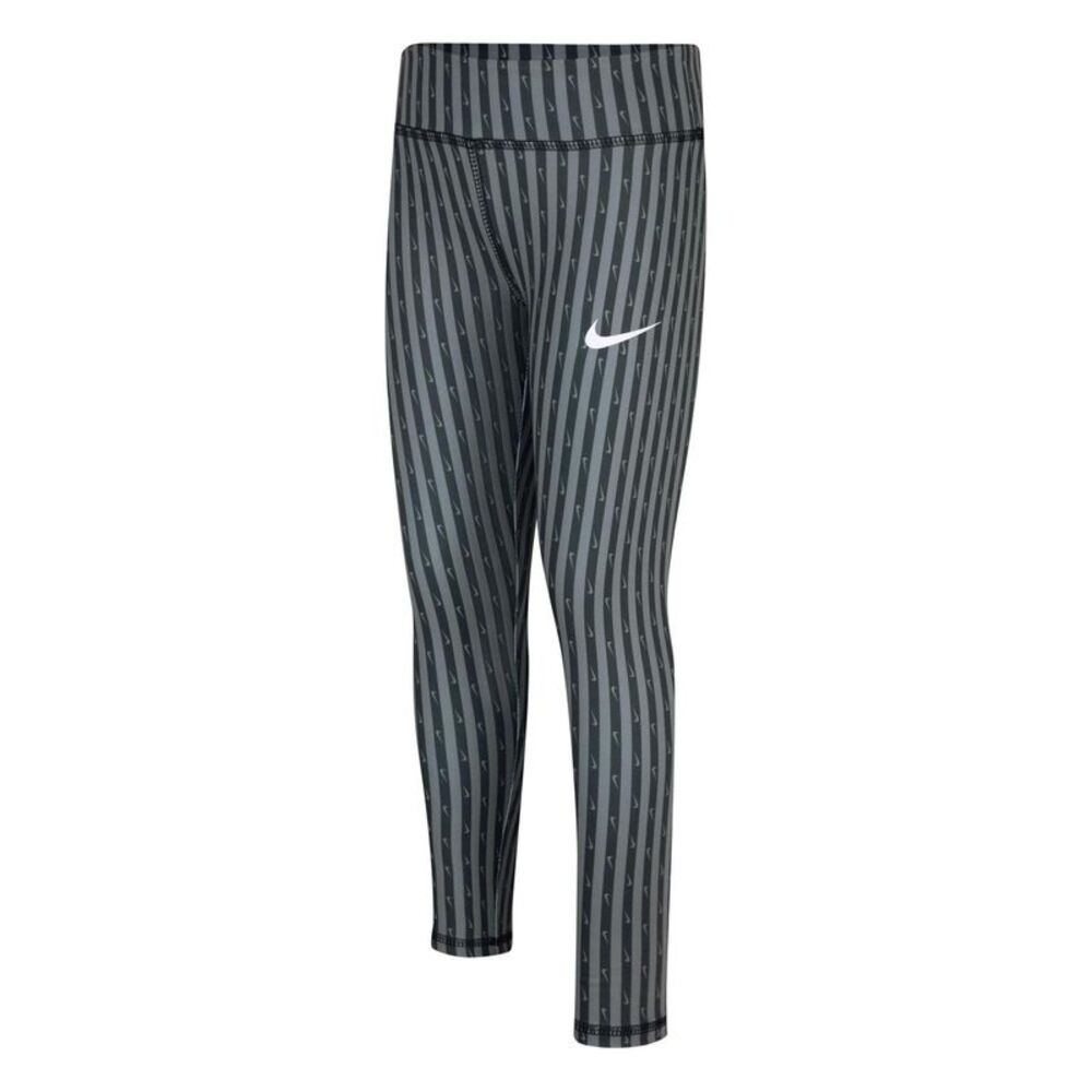 Nike Girls Stripe Leggings / Black